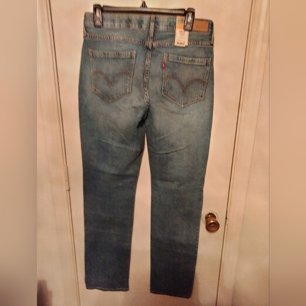 Levi misses straight leg jeans size 10 medium